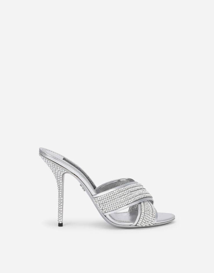 Crystal mesh mules - 1