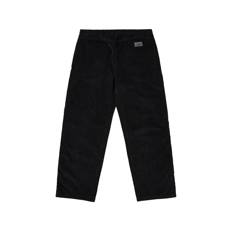 PALACE NEEDLE CORD BEACH TROUSER BLACK outlook