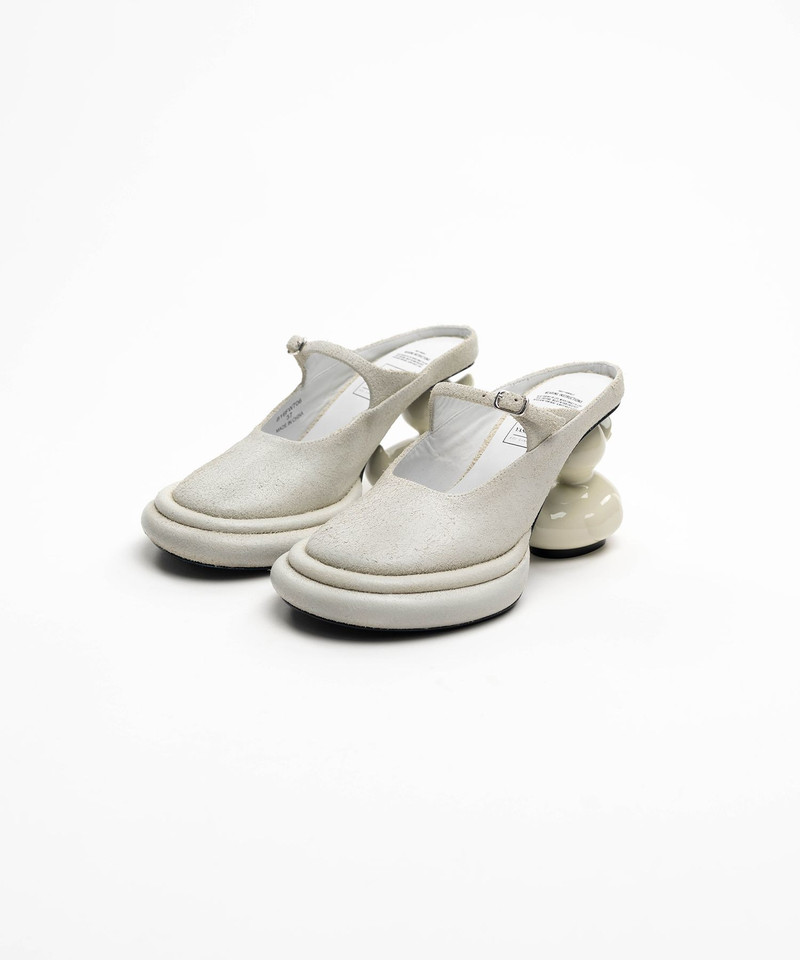 Duck Heel Suede Mule 18