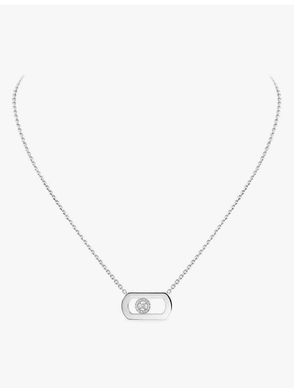 So Move 18ct gold and 0.65ct diamond pendant necklace - 1