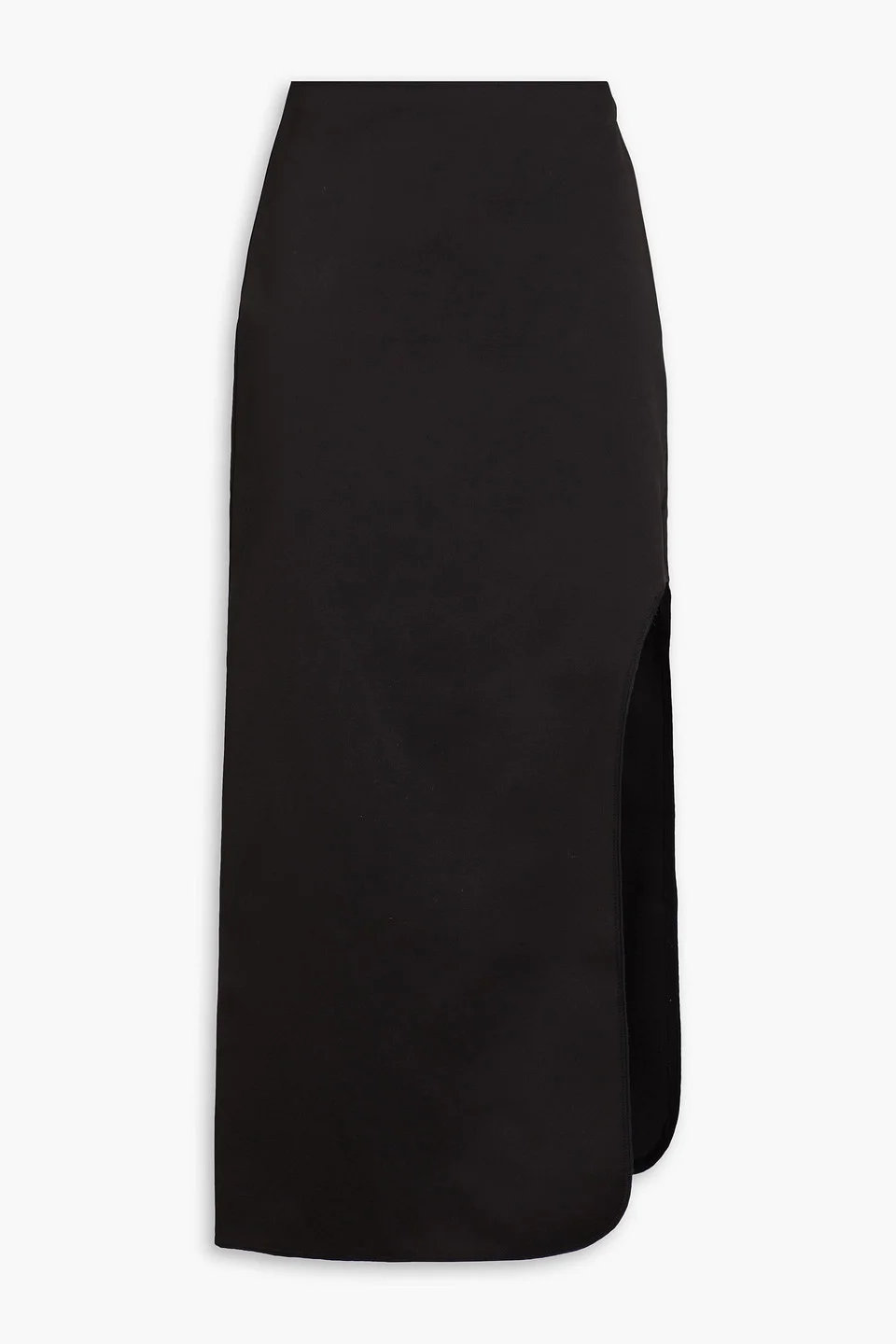 Wick duchesse-satin midi skirt - 1