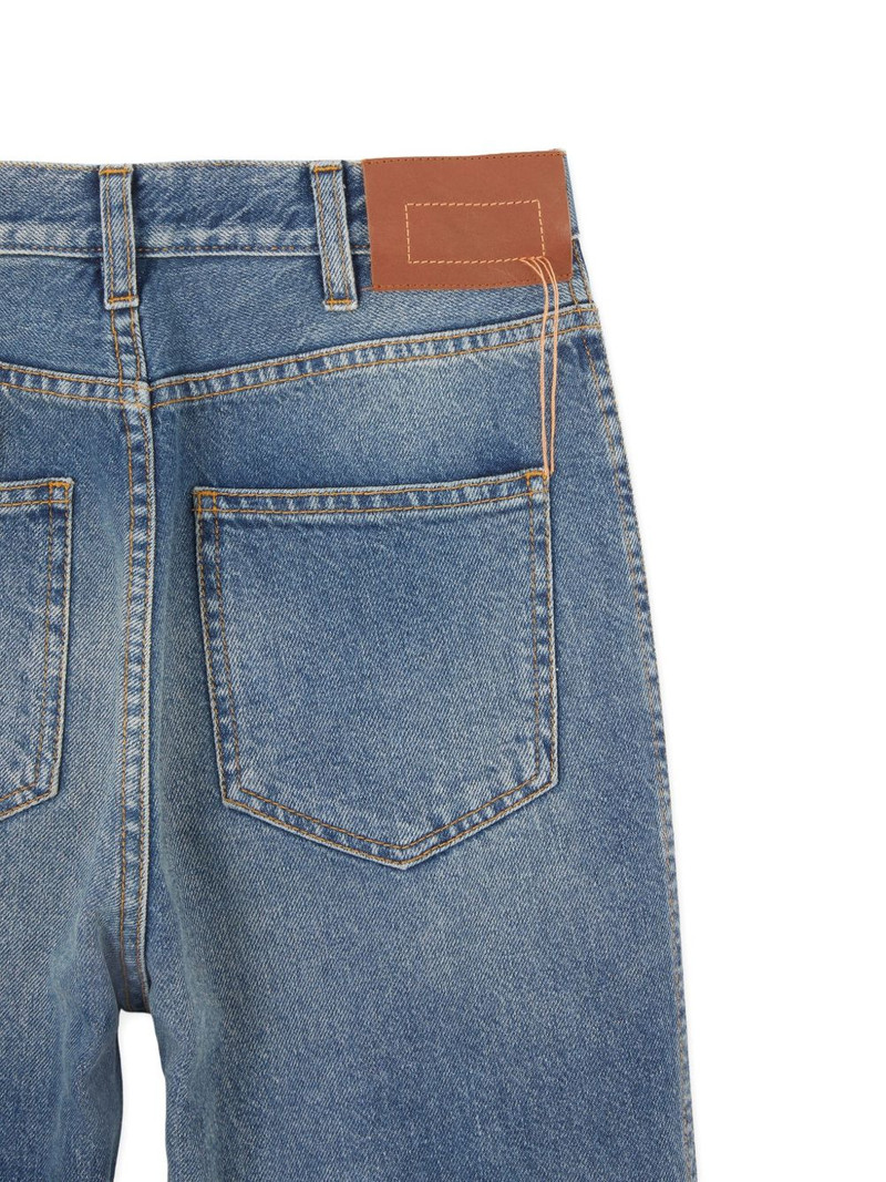 patch-pockets bootcut jeans 3