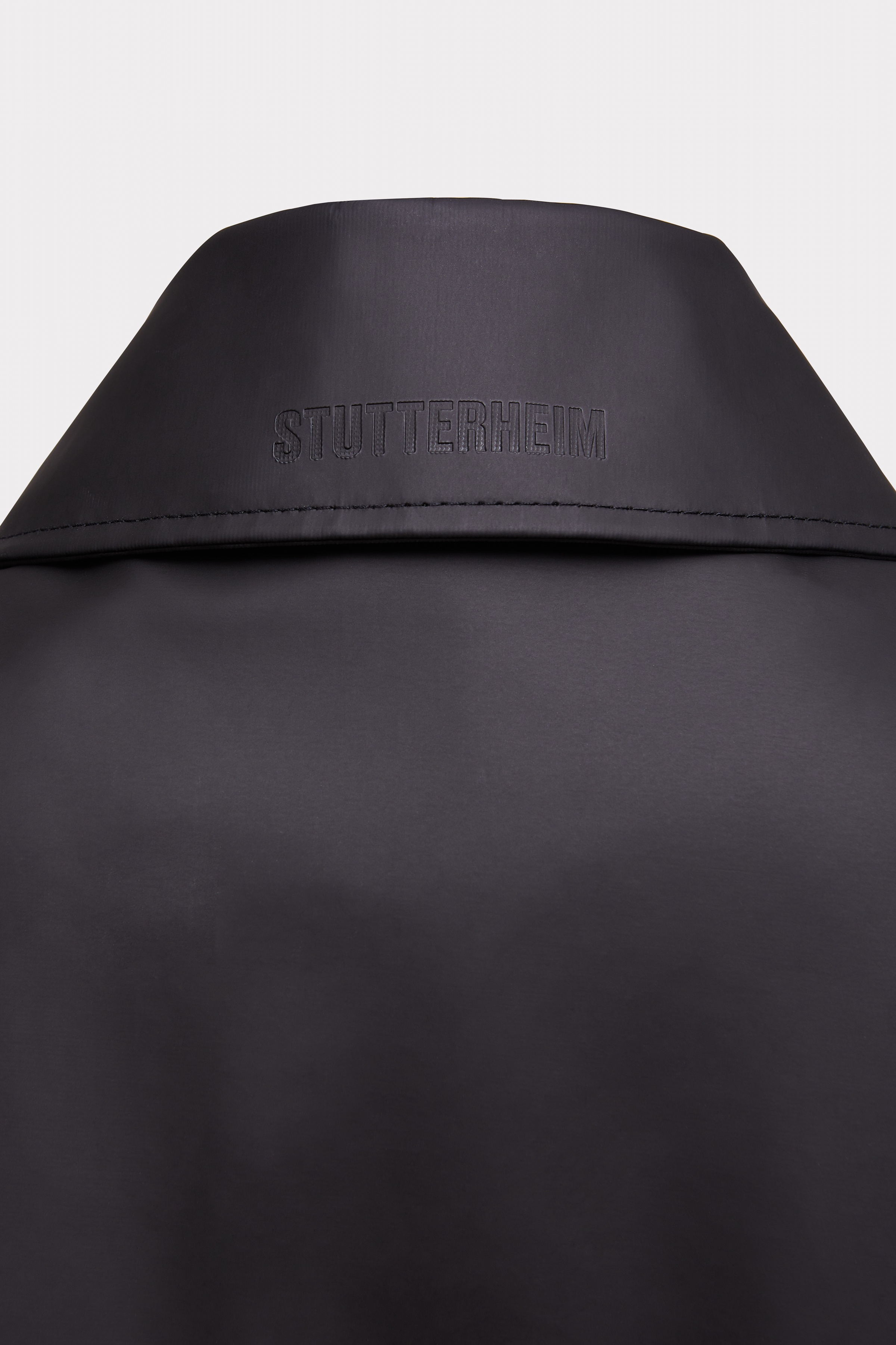 Hornstull Long Raincoat Black - 9