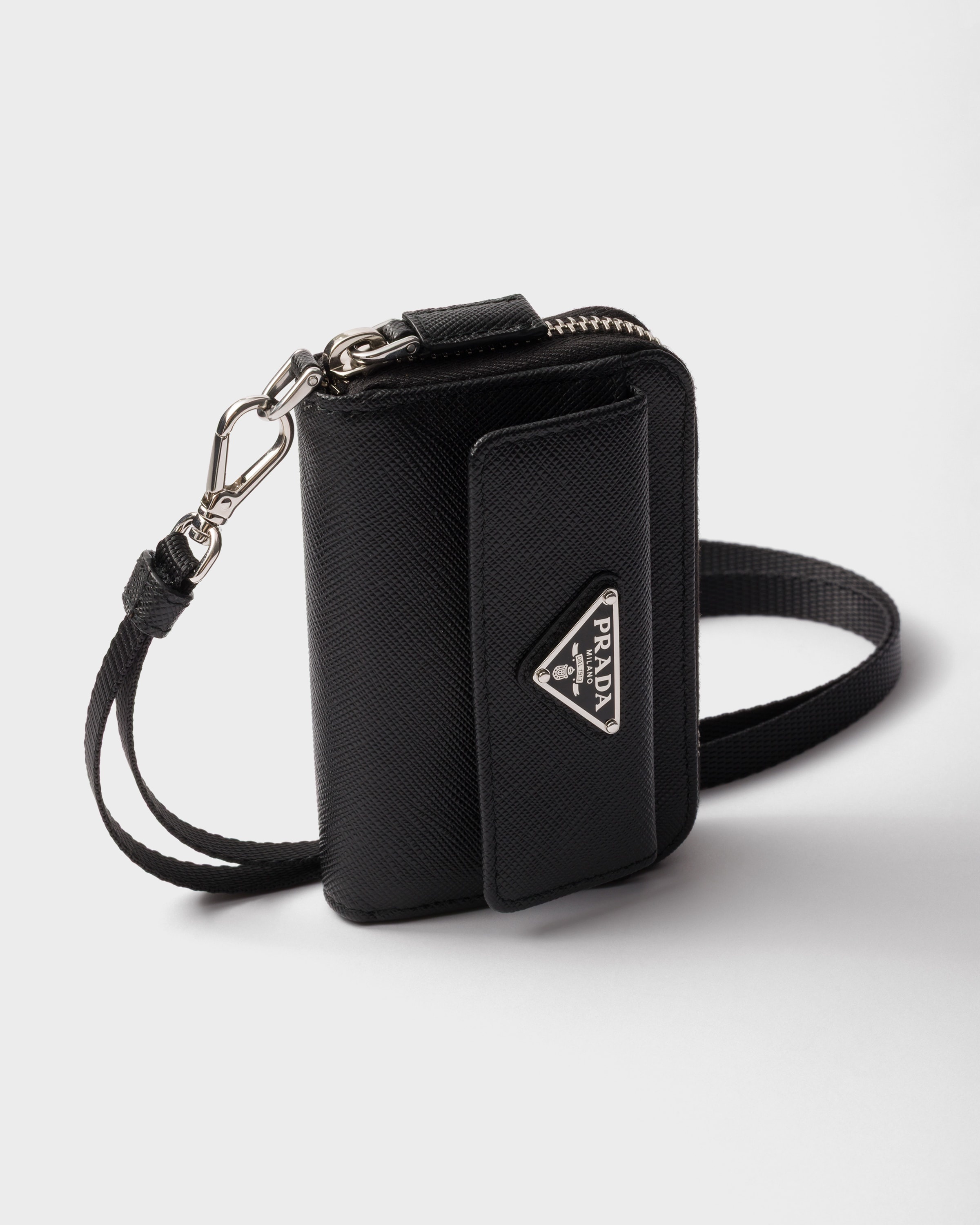 Saffiano leather coin purse - 4
