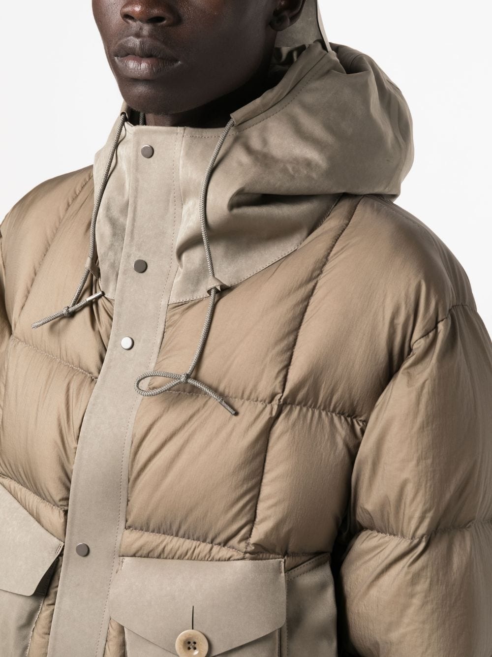 Tempest Combo quilted down jacket - 5