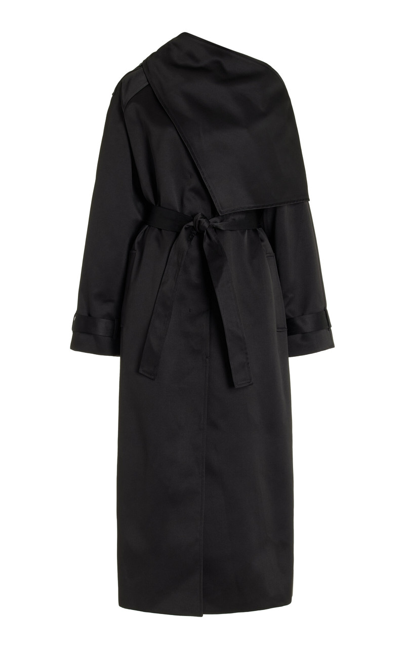Kelly Trench Coat black 1
