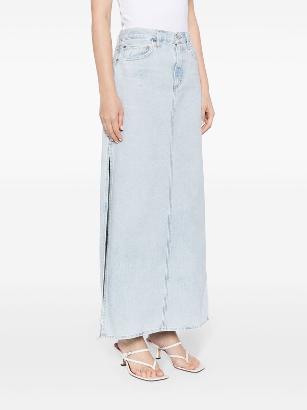 Astrid denim maxi skirt - 3