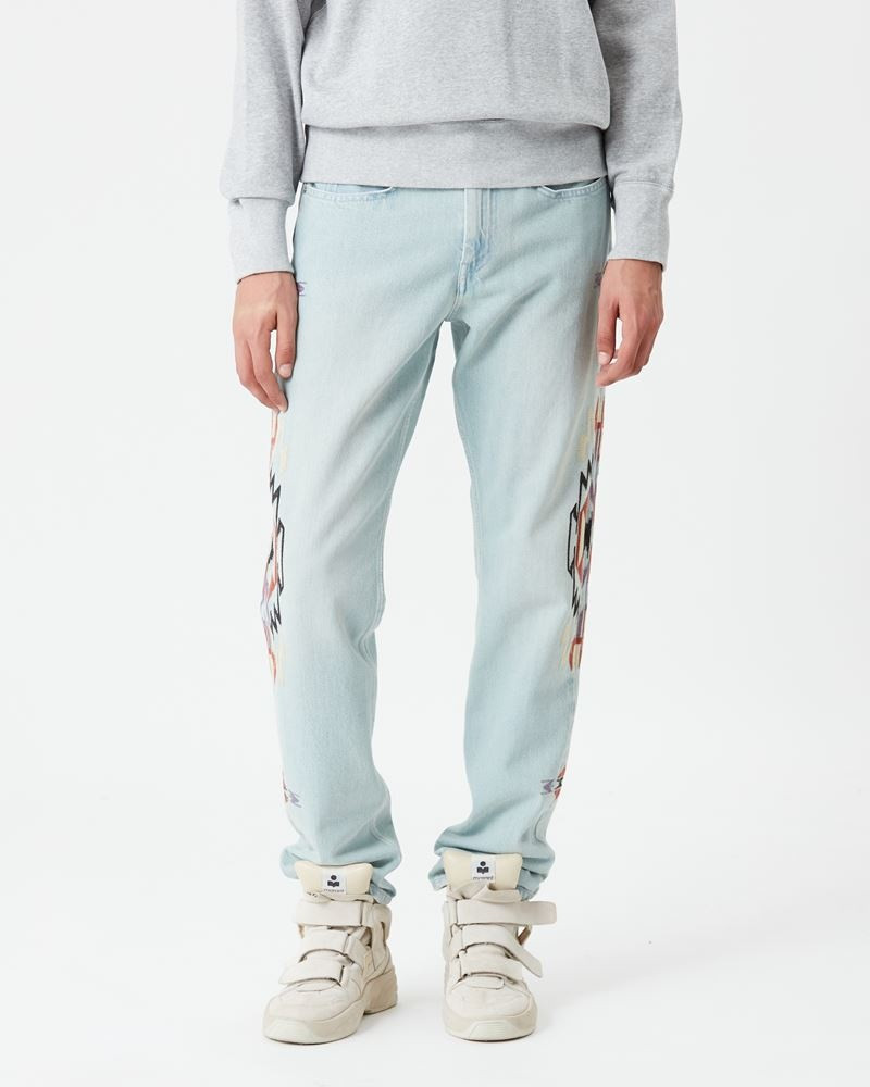 JASPER EMBROIDERED JEANS 4