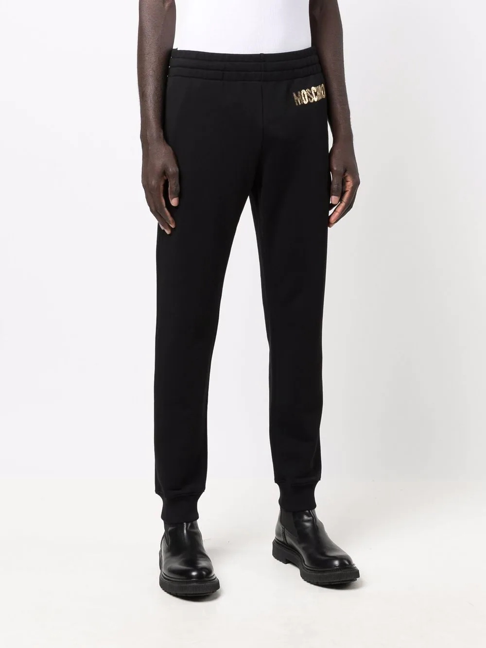 embroidered-logo sweatpants - 3