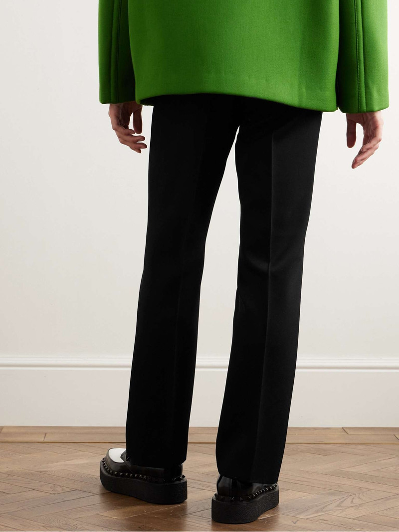 Straight-Leg Virgin Wool-Twill Trousers 4