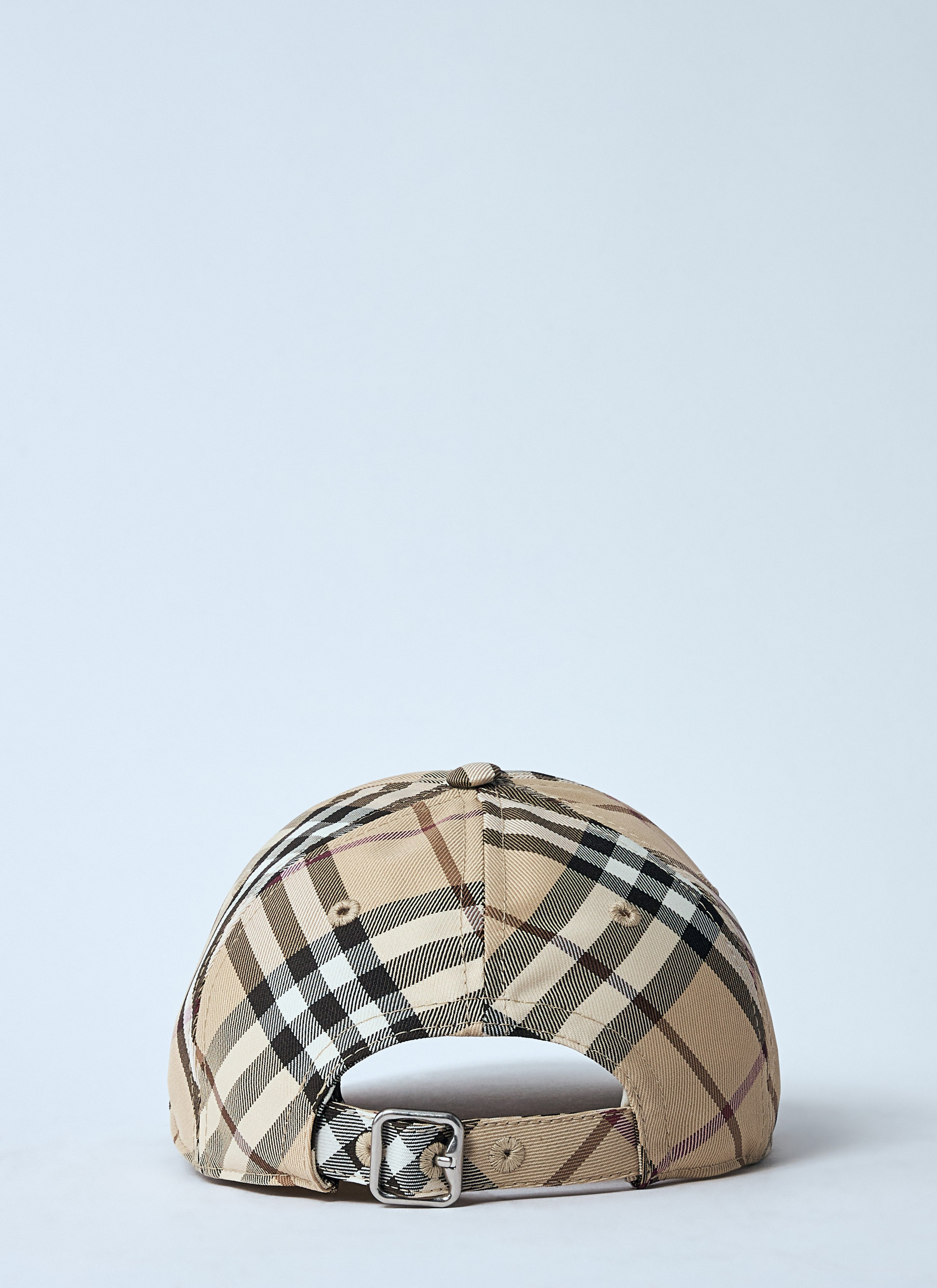 Burberry Women Check Baseball Cap - 4