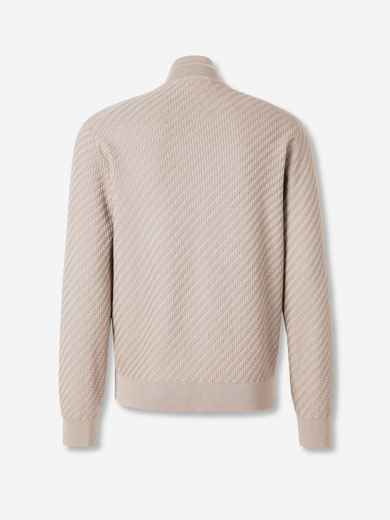 Brioni ZIP-UP KNIT CARDIGAN outlook