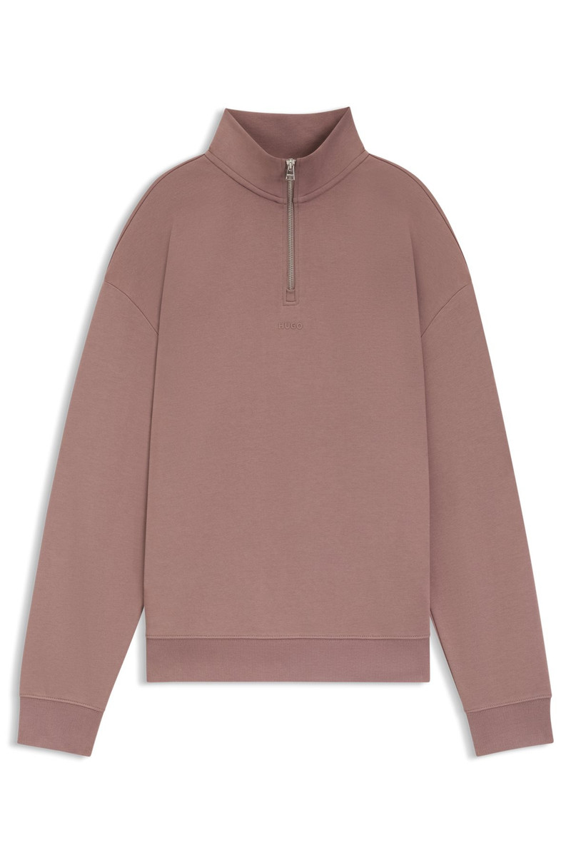 LOGO-PRINT SWEATSHIRT IN COTTON TERRY 1