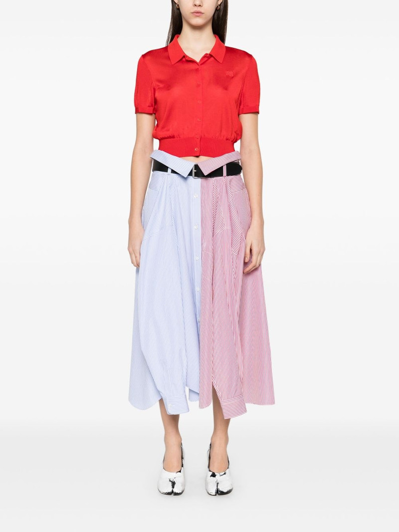 Moschino striped skirt outlook