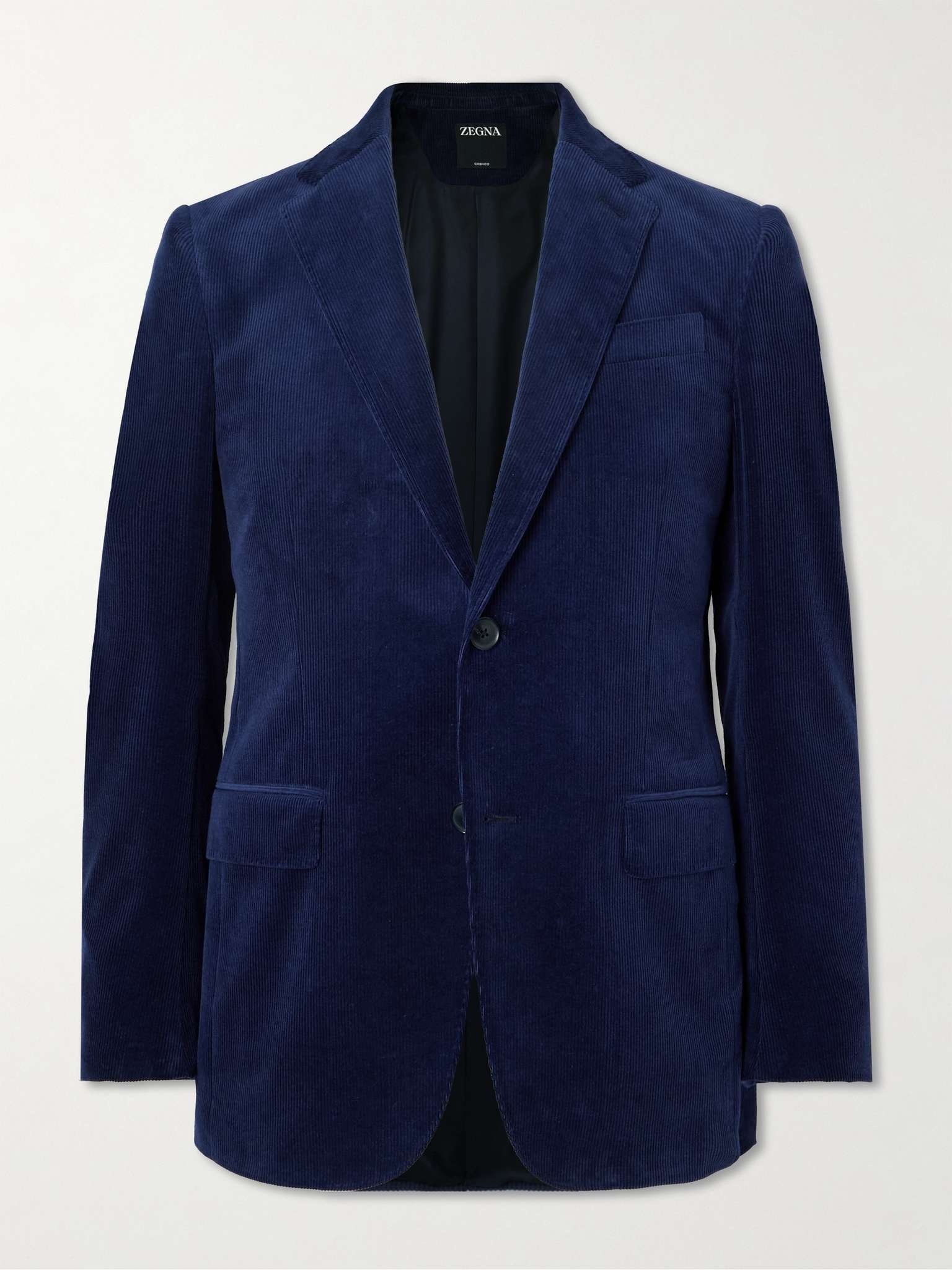 24時間限定タイムセール ZEGNA Cotton-Blend Corduroy Suit Jacket | REVERSIBLE テープ・マスキングテープ
