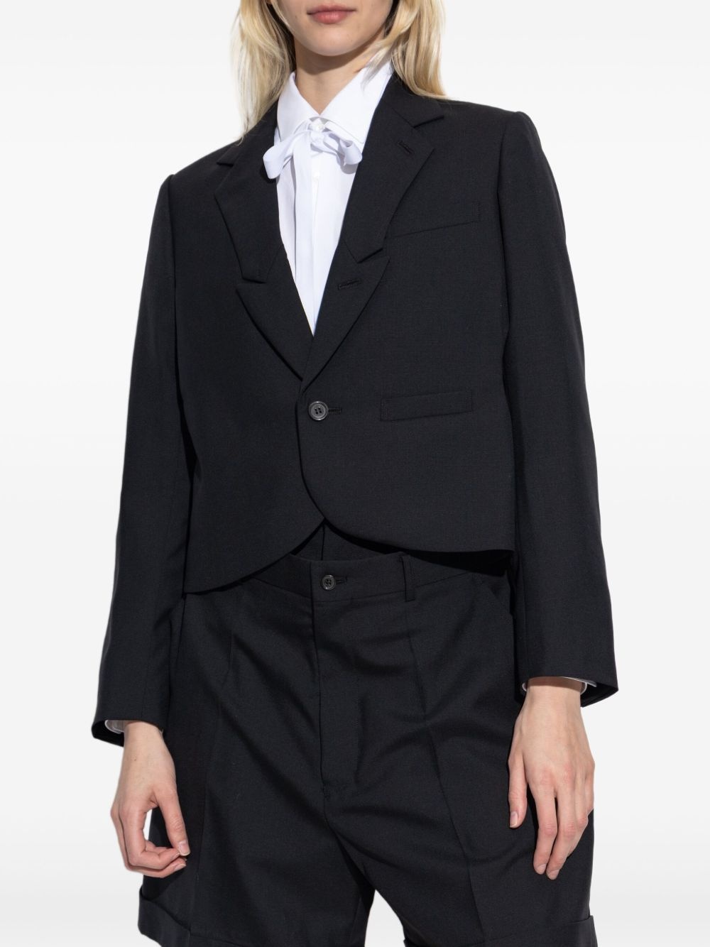 wool blazer - 3