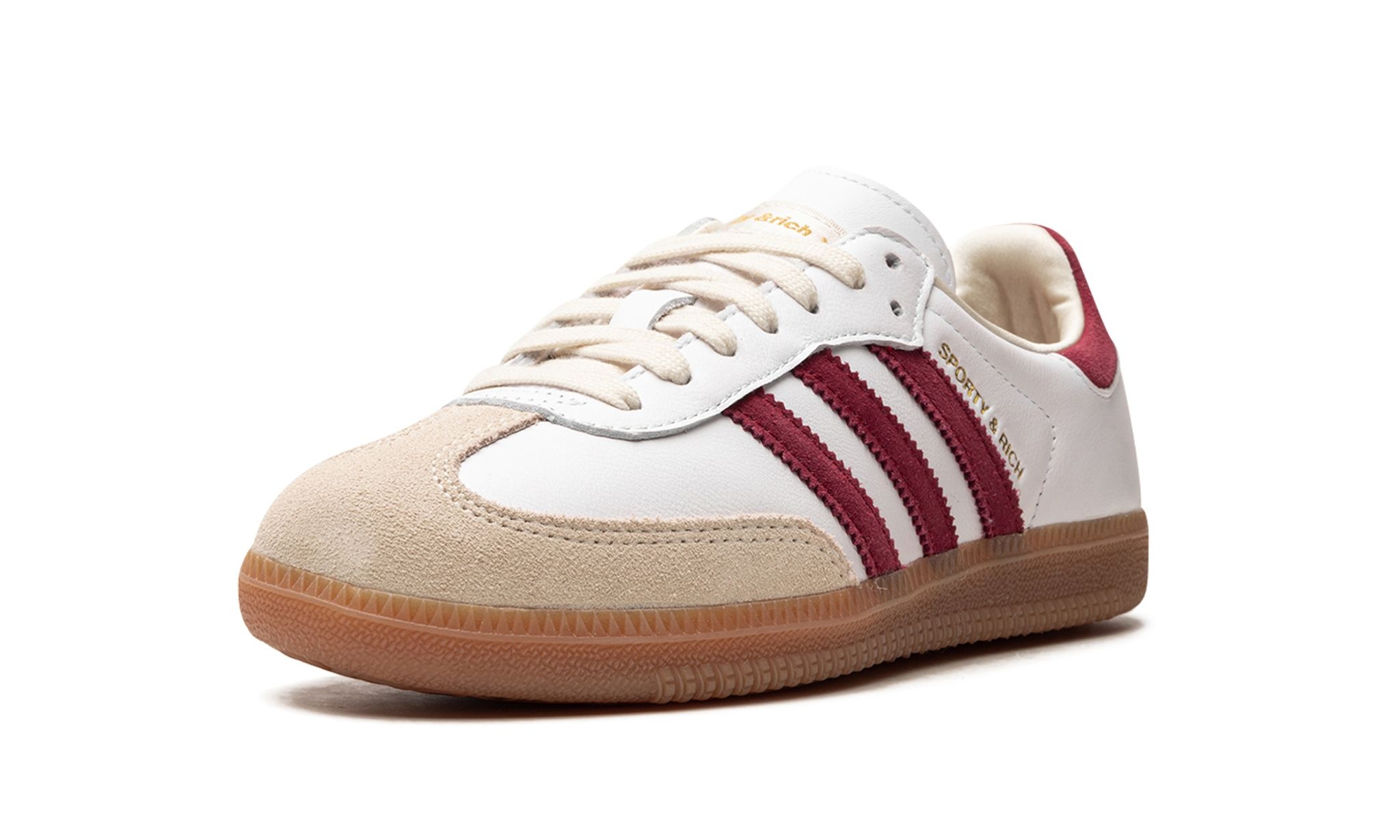 Samba OG "Sporty & Rich - White Core Burgundy" - 4