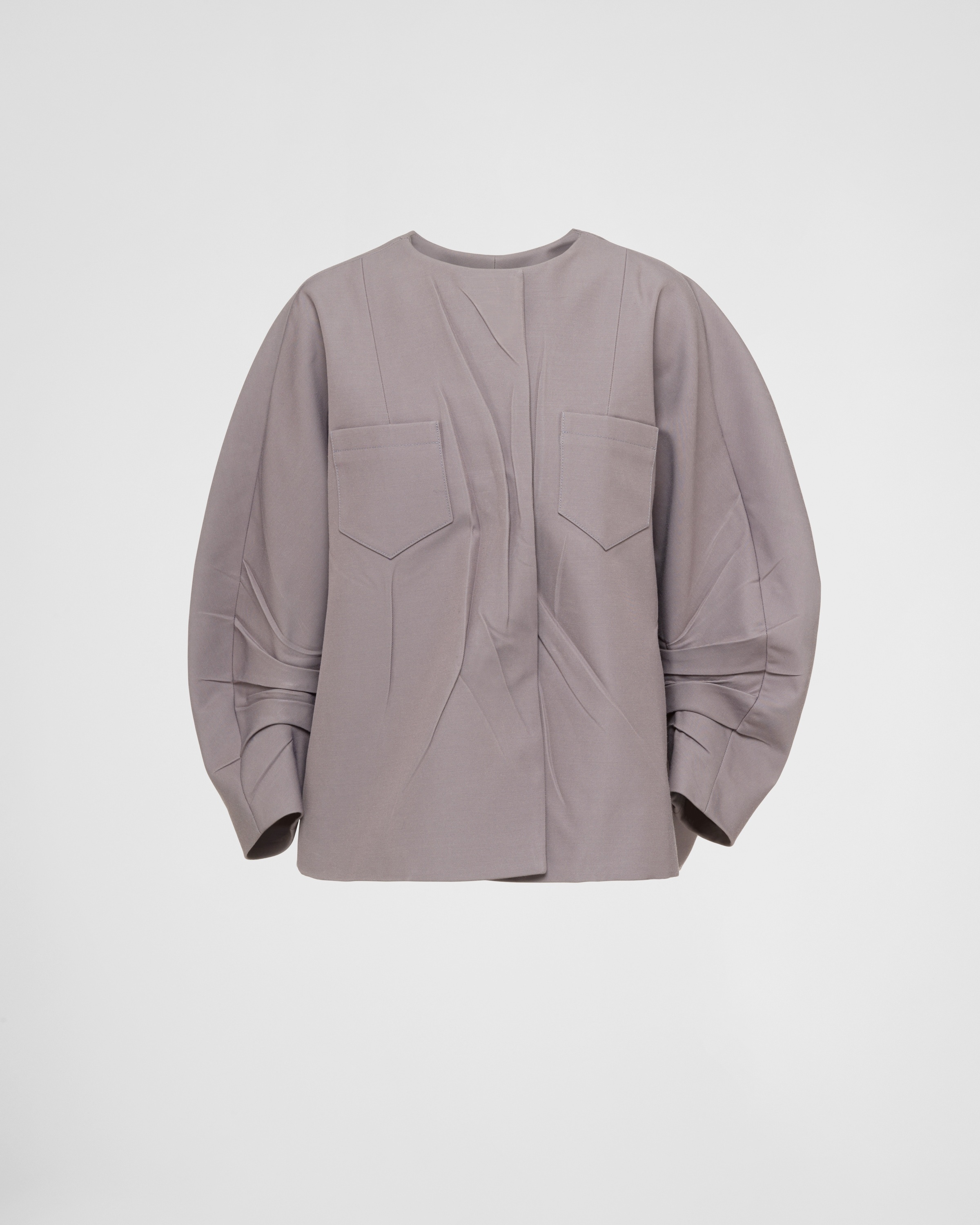 Prada Single-breasted gabardine jacket | REVERSIBLE