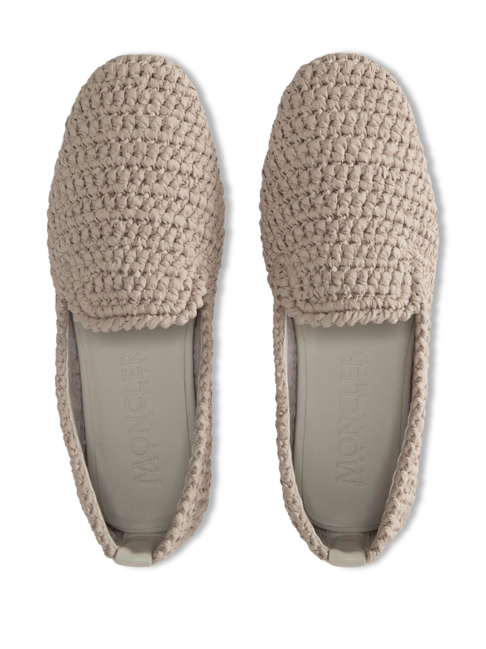 braided slip-on loafers - 3