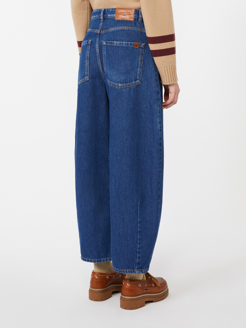 DOUGLAS Cotton denim barrel-leg jeans 4