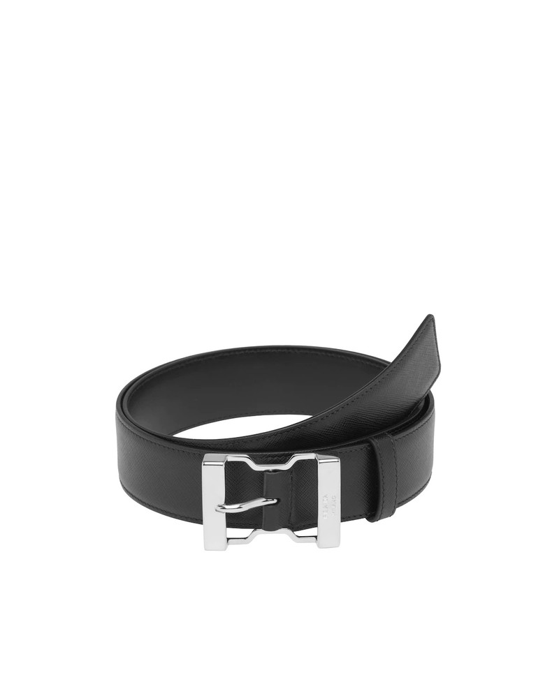 Saffiano Leather Belt 1