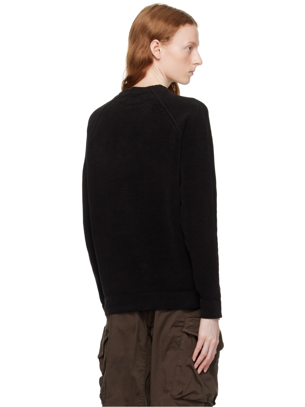Black Crewneck Sweater - 3
