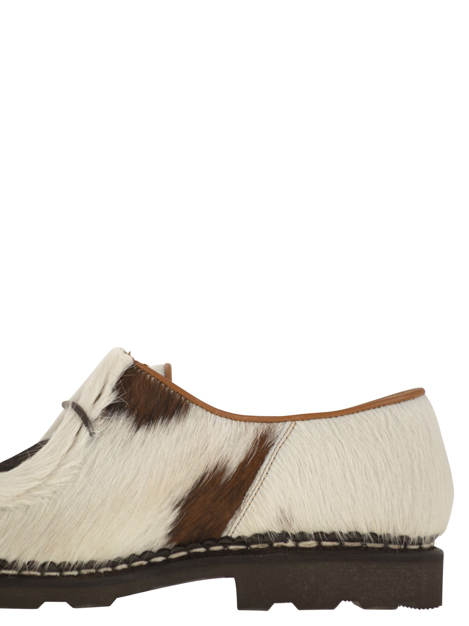 Paraboot Men Michael/Marche - Goat Hair Derby Shoes - 7
