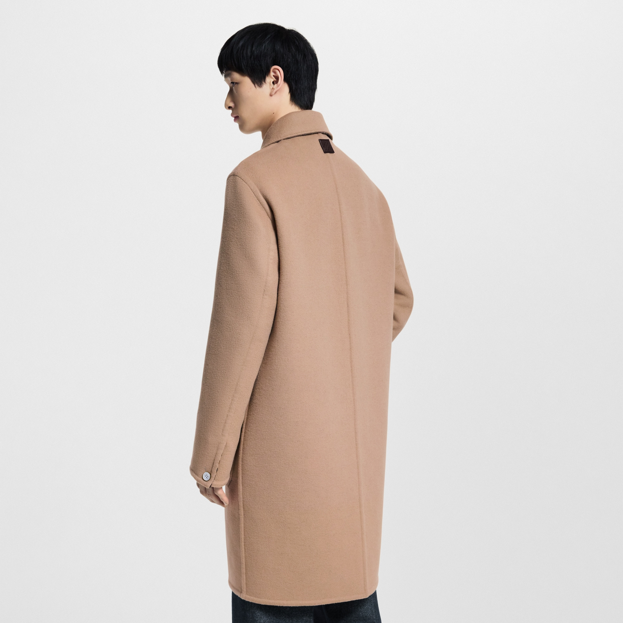Double Face Car Coat With Signature Pocket - 8