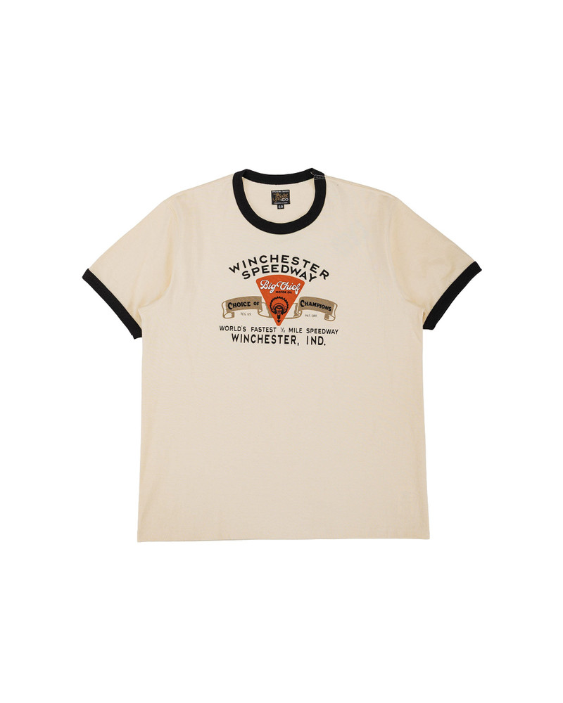 MC26027 Joe McCoy Tee / Big Chief Ecru/Black 1