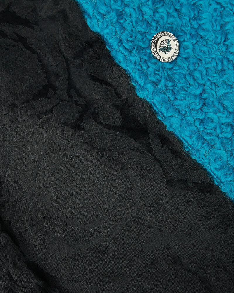 Rounded Wool Bouclé Coat 6