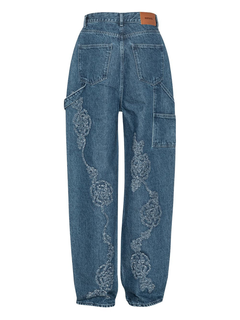 floral denim boyfriend jeans 6