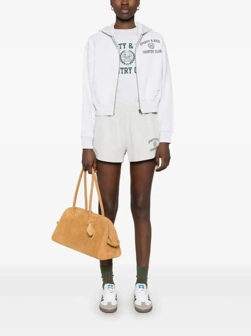 Sporty & Rich Varsity Crest T-shirt outlook