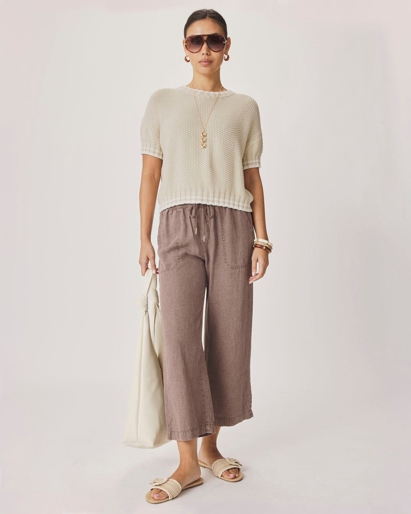 Splendid Annmarie Short Sleeve Sweater outlook