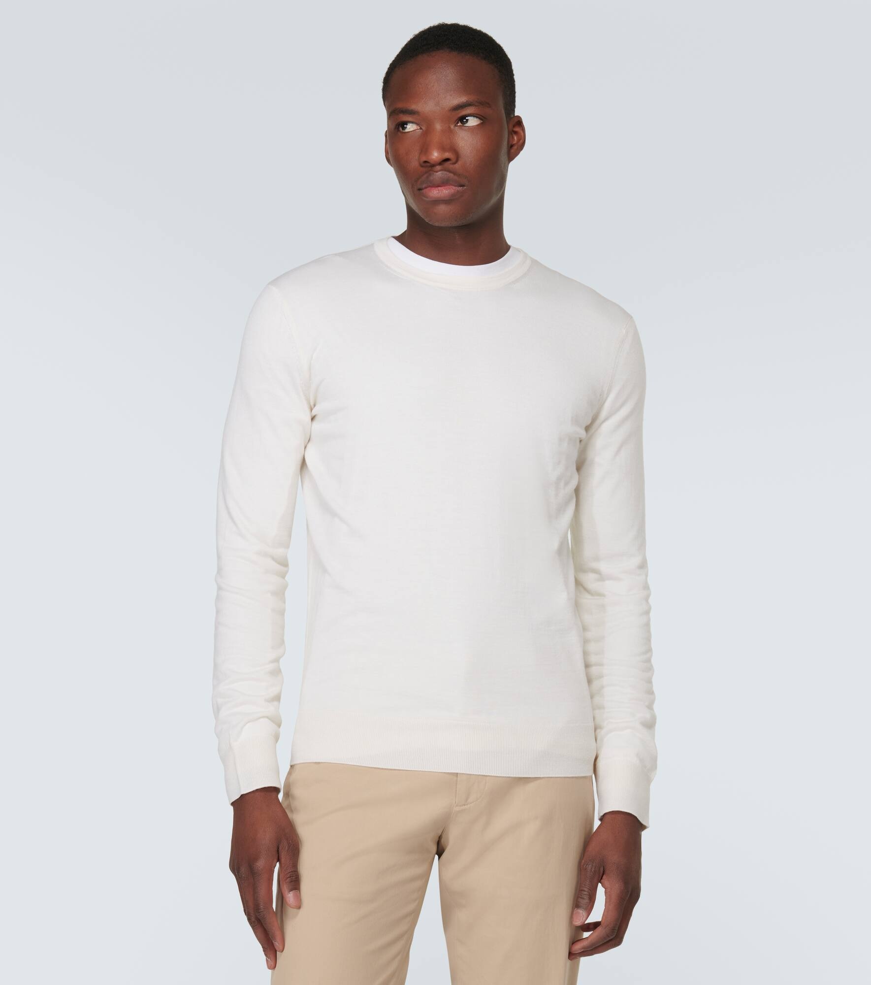 Cashmere and silk sweater - 3
