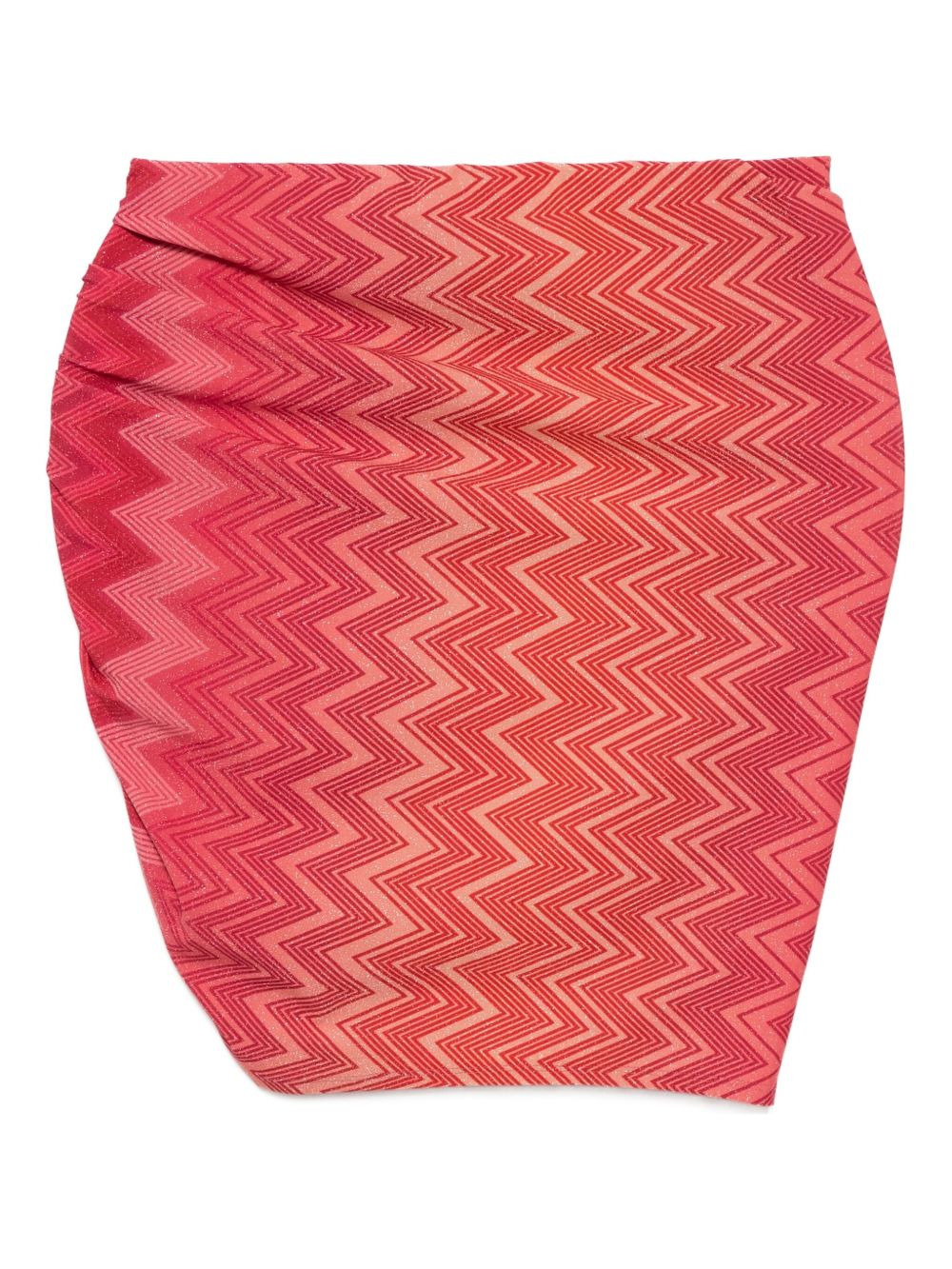 zig zag wrap skirt - 2