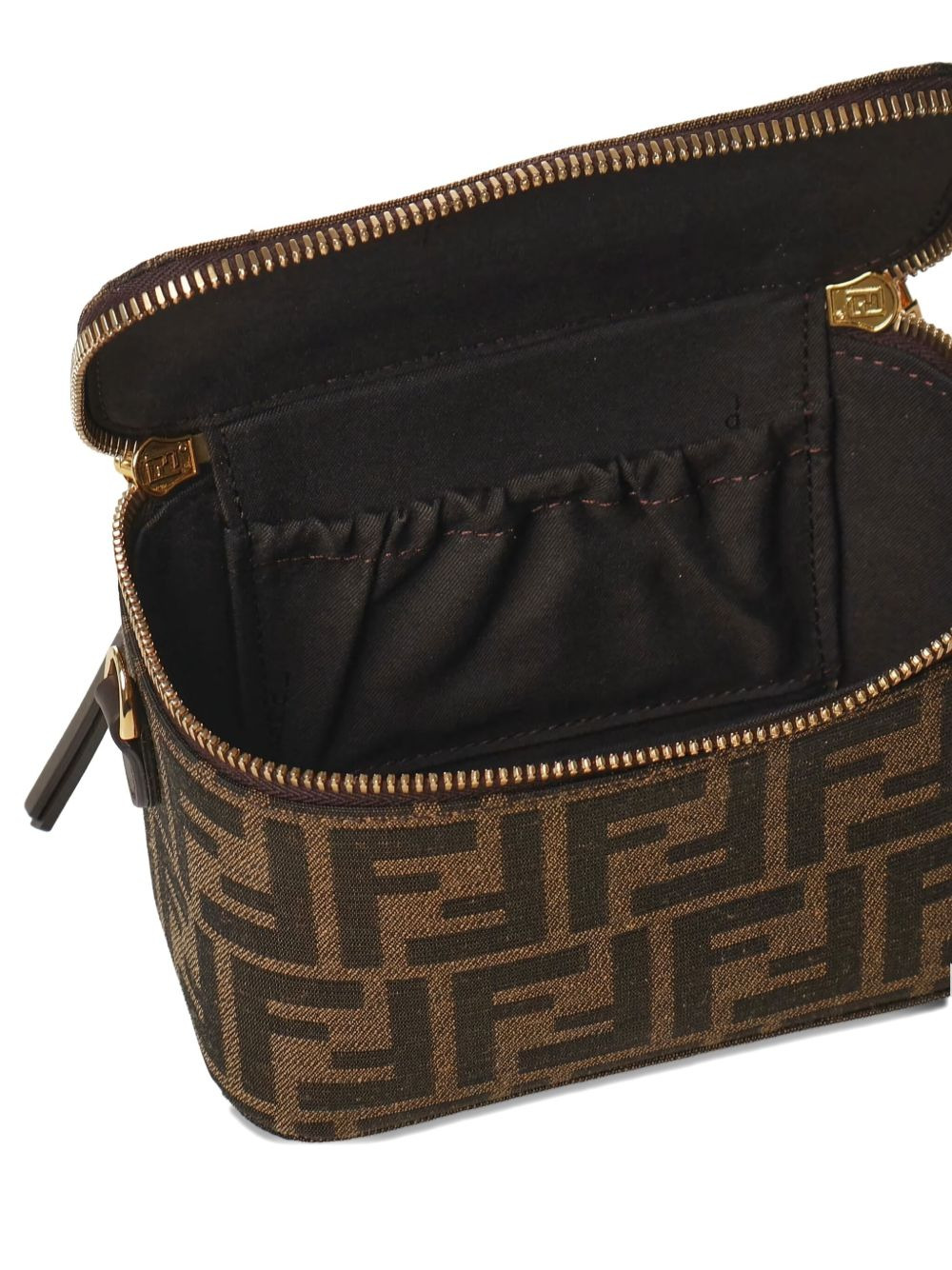 Vanity FF-pattern top-handle shoulder bag - 4