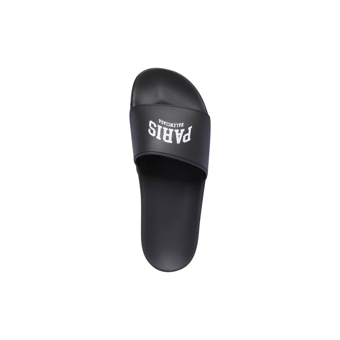 Women's Cities Paris Pool Slide Sandal in Black - 5
