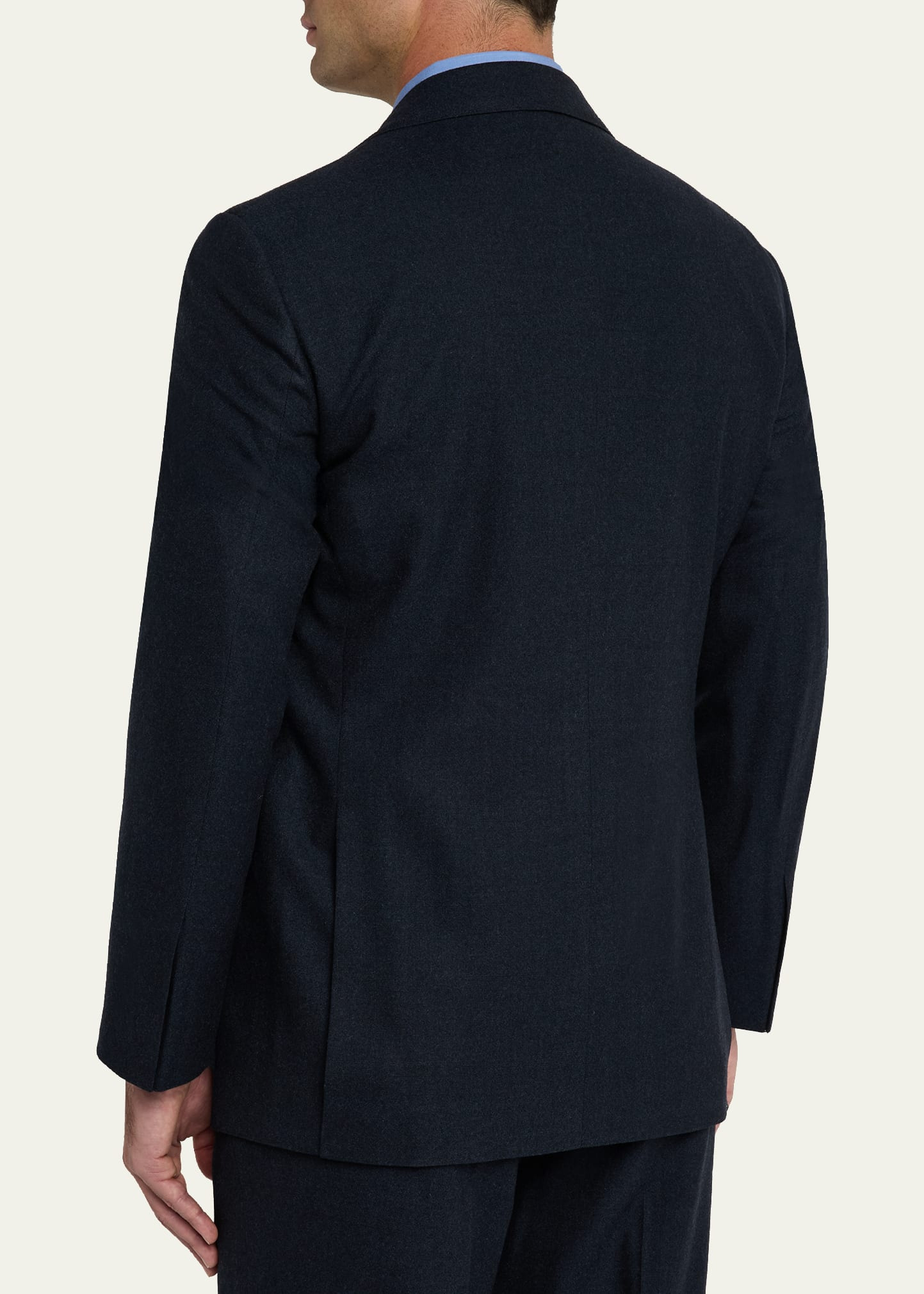Men's Tonal Glen Check Slim Two-Piece Suit - 7