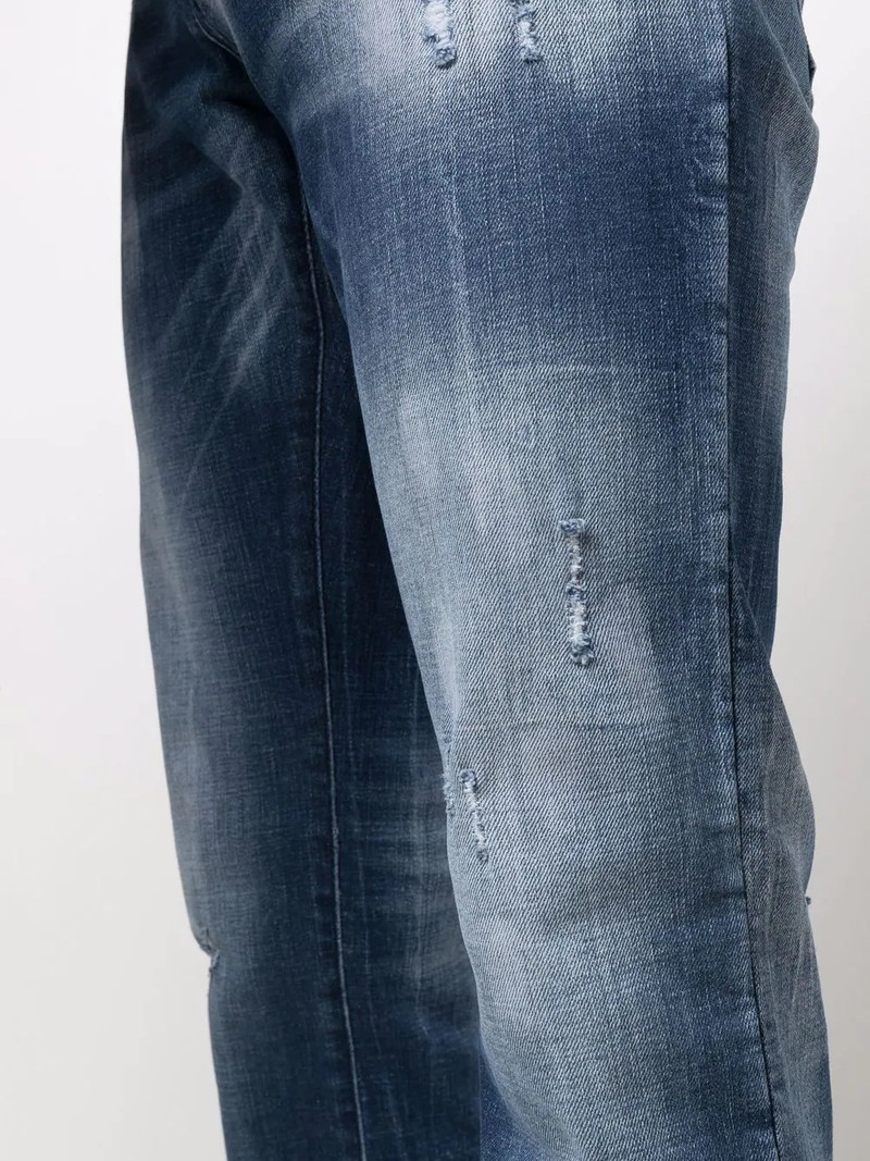 Super 똑 바른 denim 청바지 5