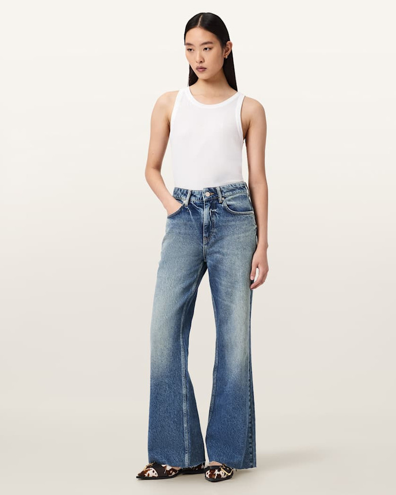 EMBER FLARED DENIM JEANS 7