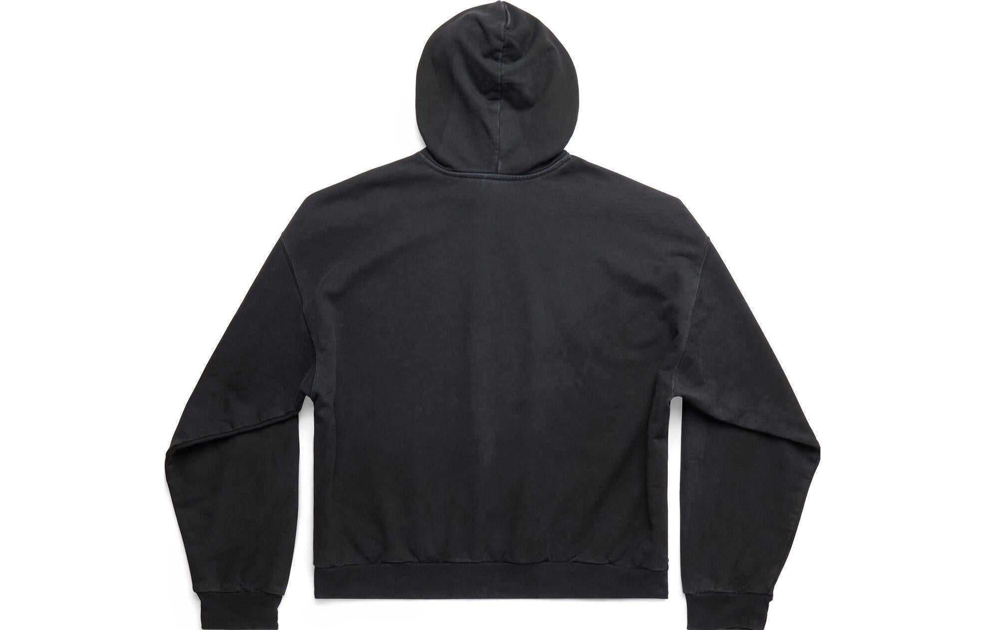 Balenciaga DIY College Hoodie 'Black' 744463TOVK21055 - 2