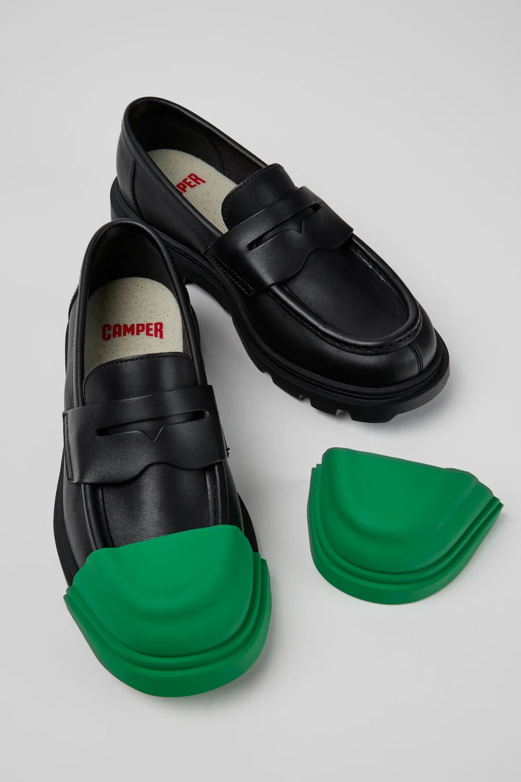 Junction Toe Caps Green rubber toe caps - 1