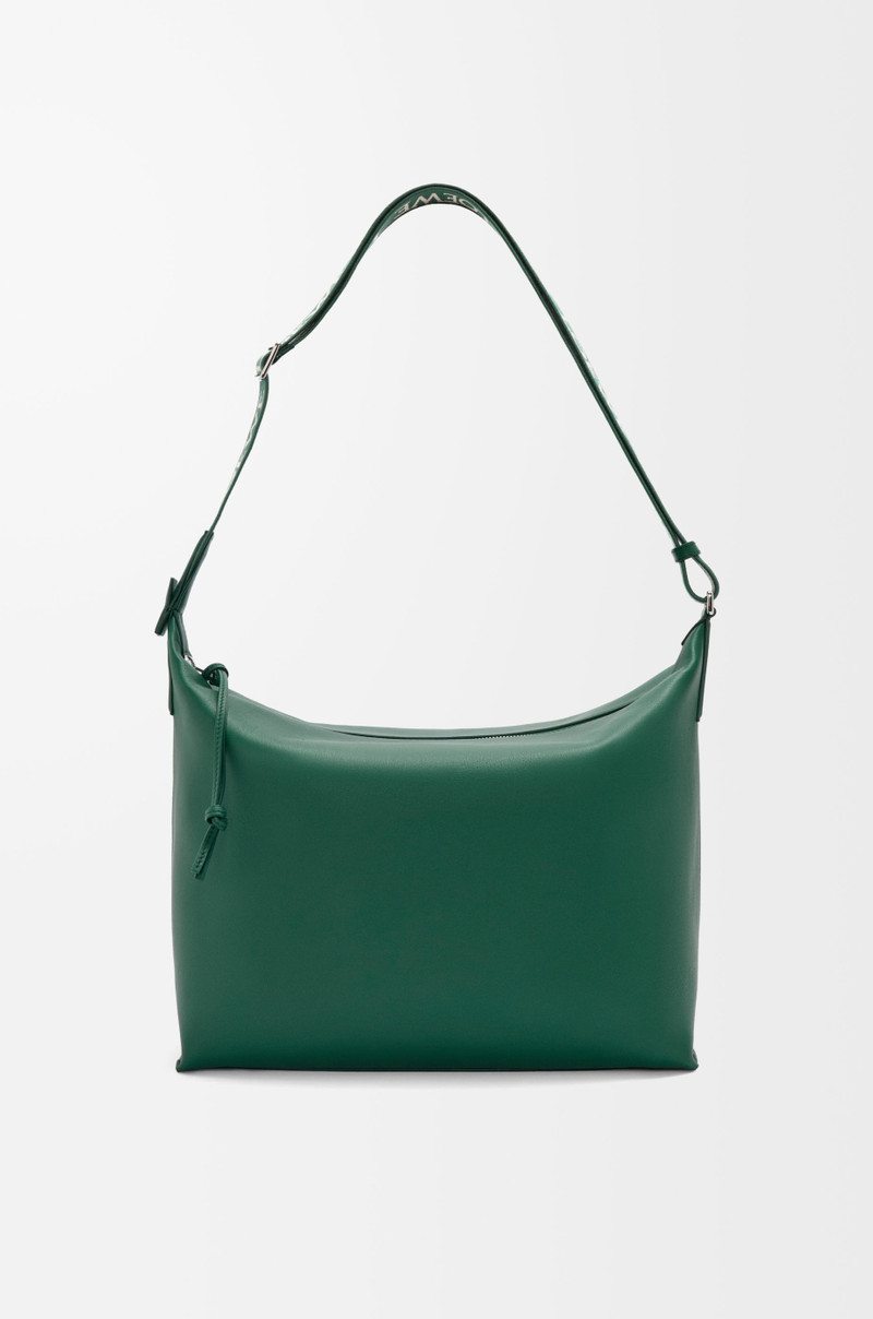 Loewe Cubi crossbody bag in supple smooth calfskin and jacquard outlook