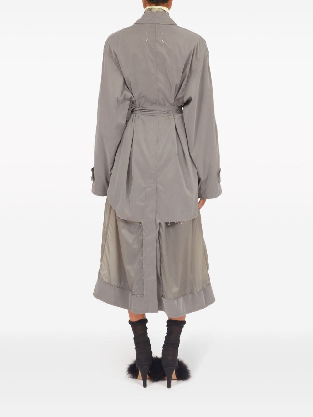 DÃ©cortiquÃ© reversible trench coat - 5