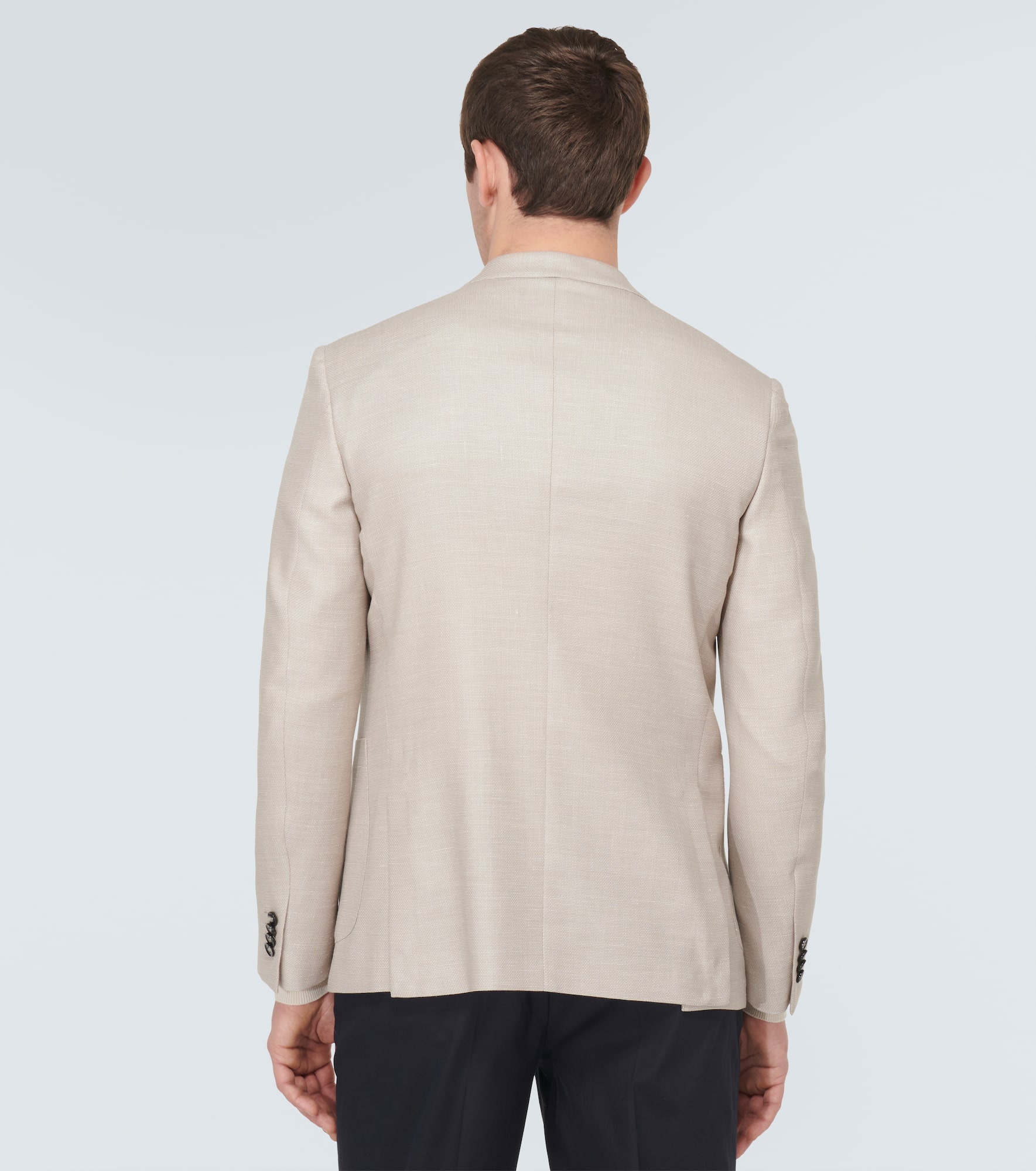 Wool-blend blazer - 4