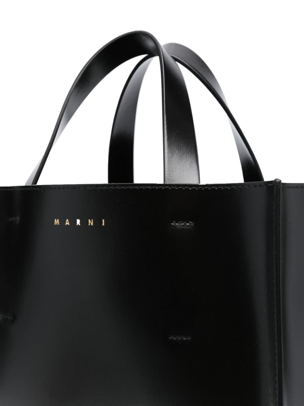 small Museo leather tote bag - 4