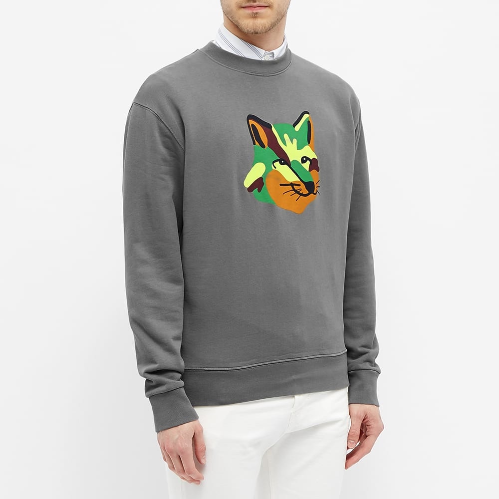 Maison Kitsuné Neon Fox Print Sweat - 4