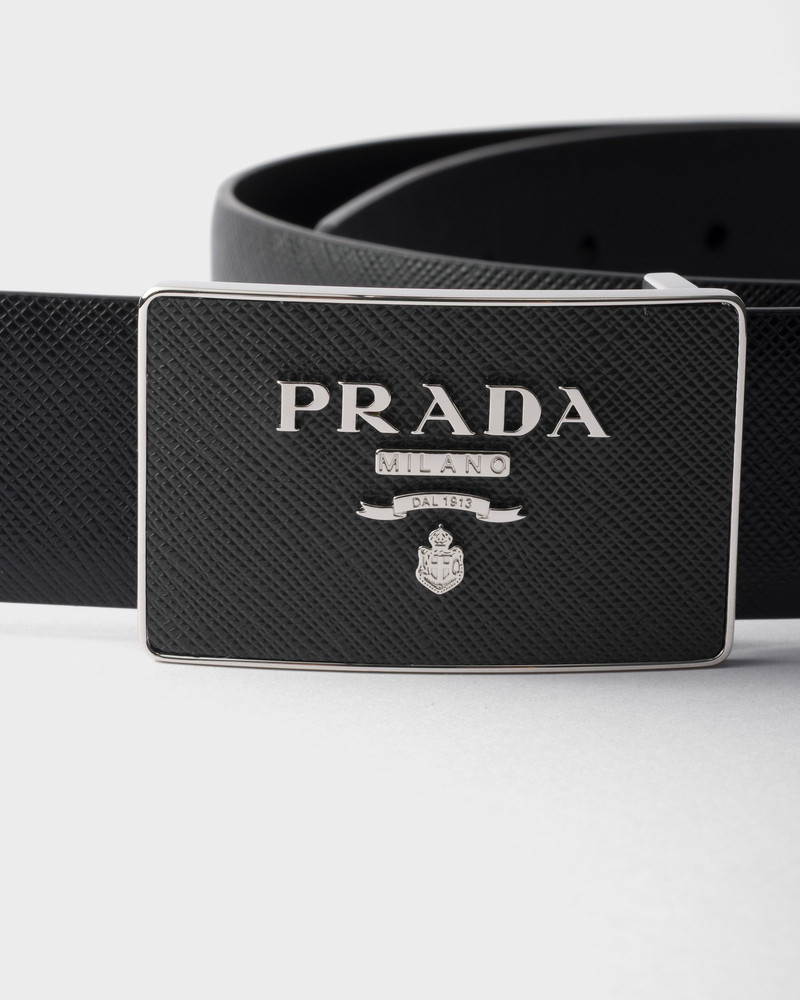 Prada Metal belt buckle outlook
