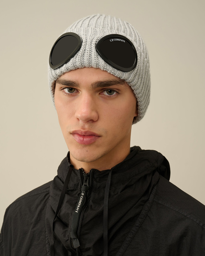 C.P. Company Extra Fine Merino Wool Goggle Beanie outlook