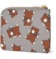 Printed Faux Leather Wallet - 15